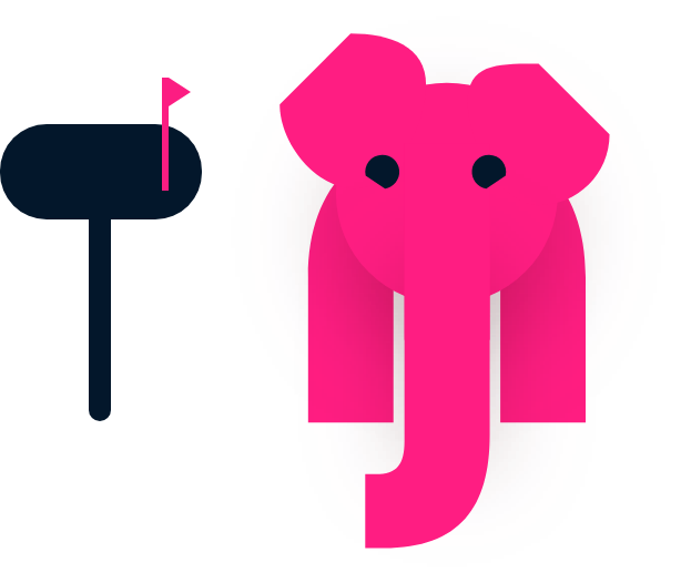 Elephant Postbox